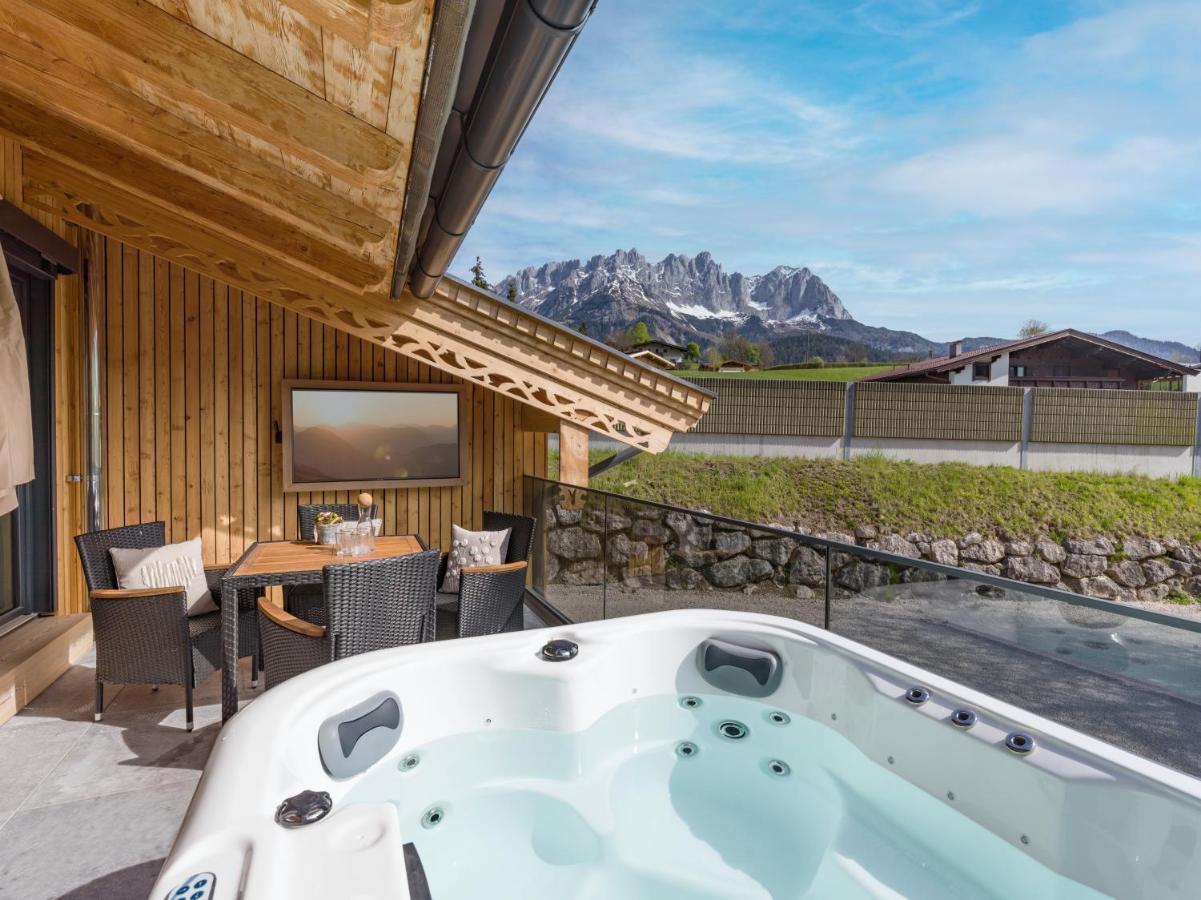 Dorfkaiser Appartements Going am Wilden Kaiser Luaran gambar